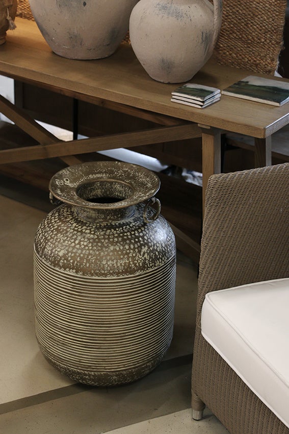 Large Egyptian Style Urn