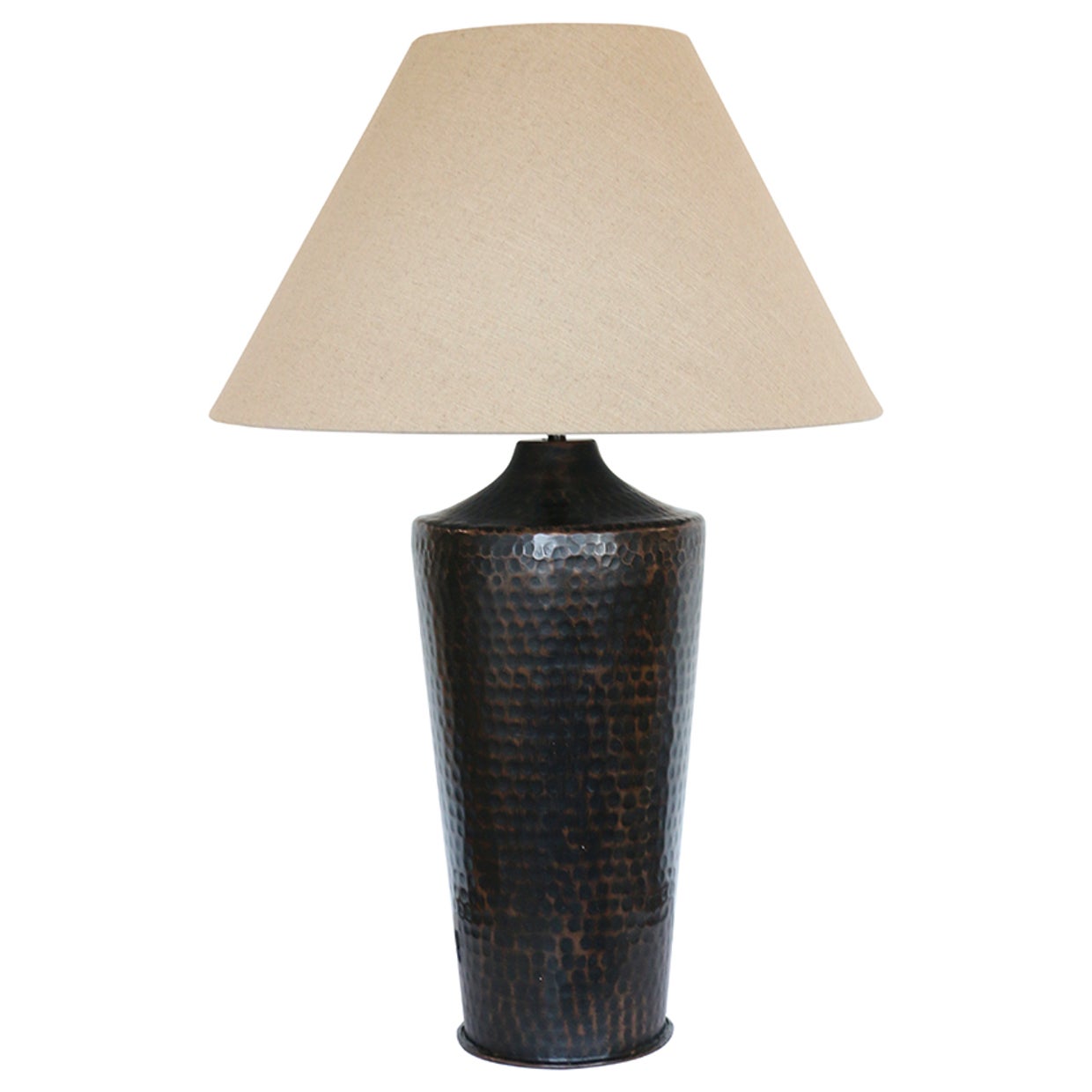 Saville Dark Bronze Tall Urn Lamp Base