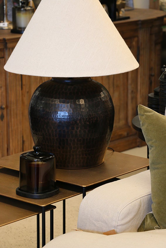 Romo Dark Bronze Lamp Base