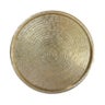 Ravello Medium Etched Tray in Antique Brass Finish
