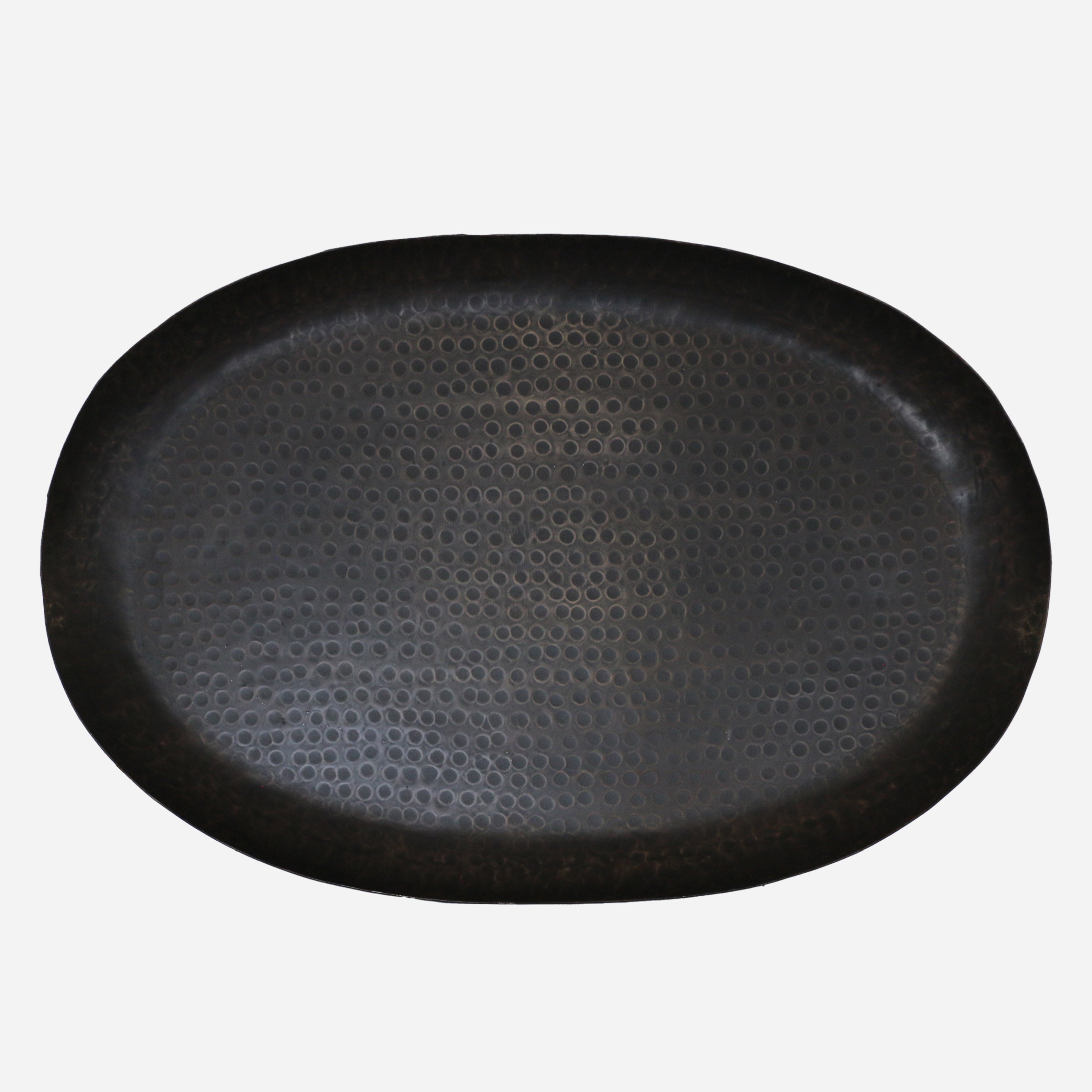 Marrakesh Oval Bronze Tray