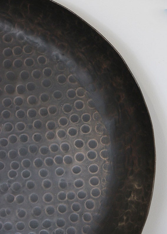 Marrakesh Oval Bronze Tray