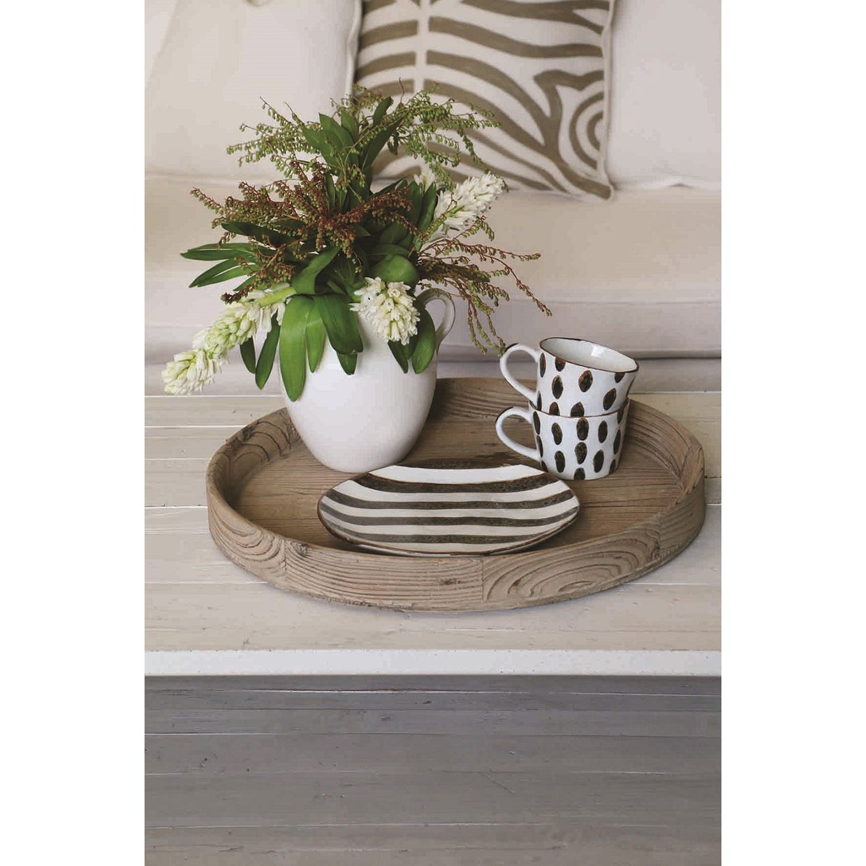 Zanzibar Mugs - (4 Striped & 4 Spotted)