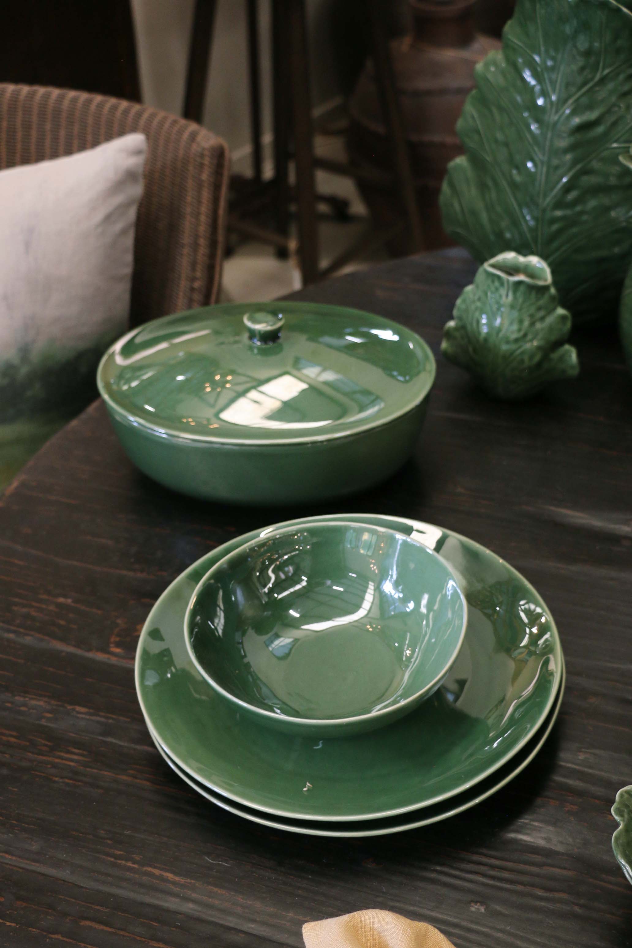 Set of 4 Verde Dinner Plate