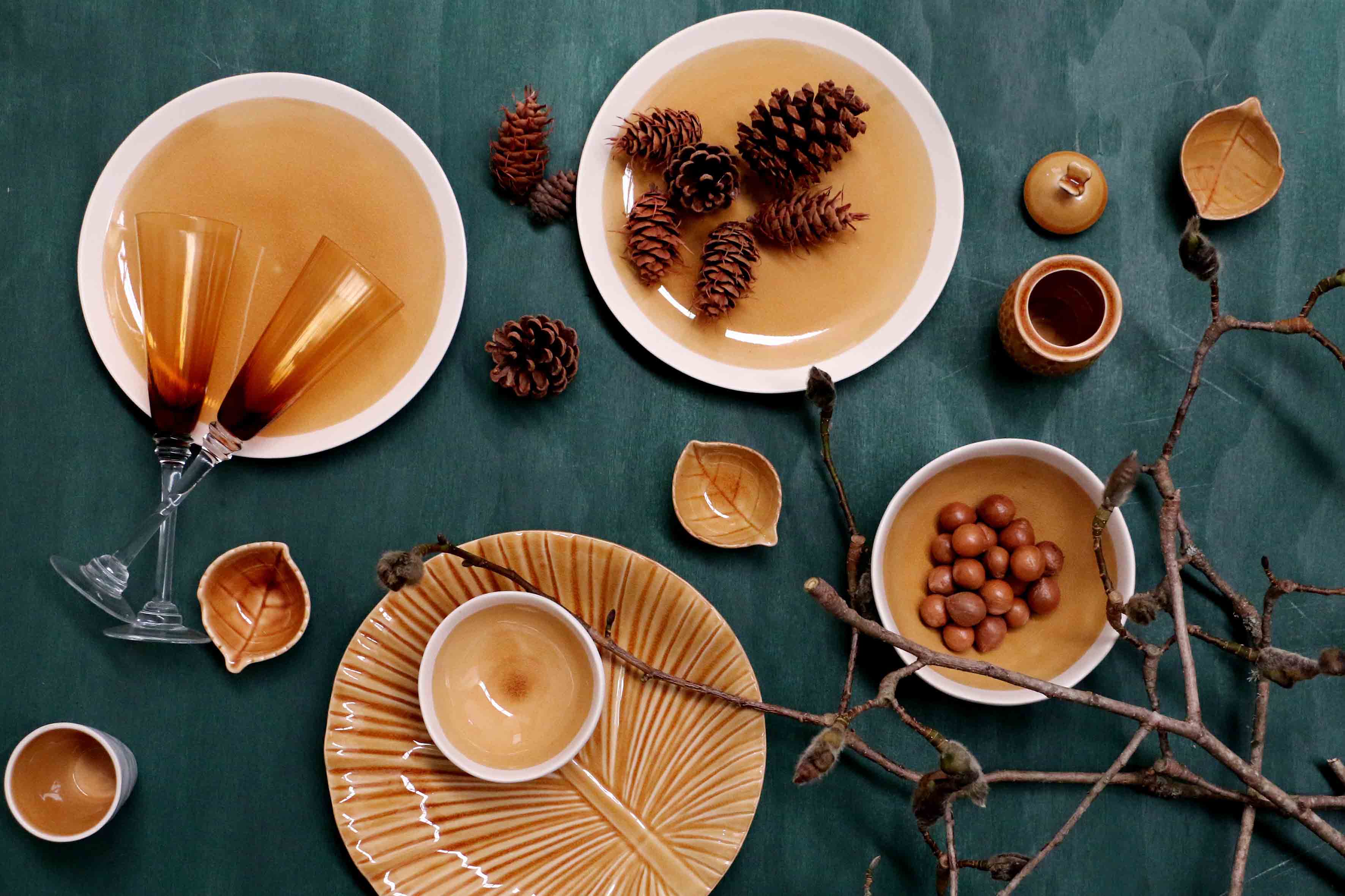 FEUILLE PLATTER  AUTUM SPECIAL