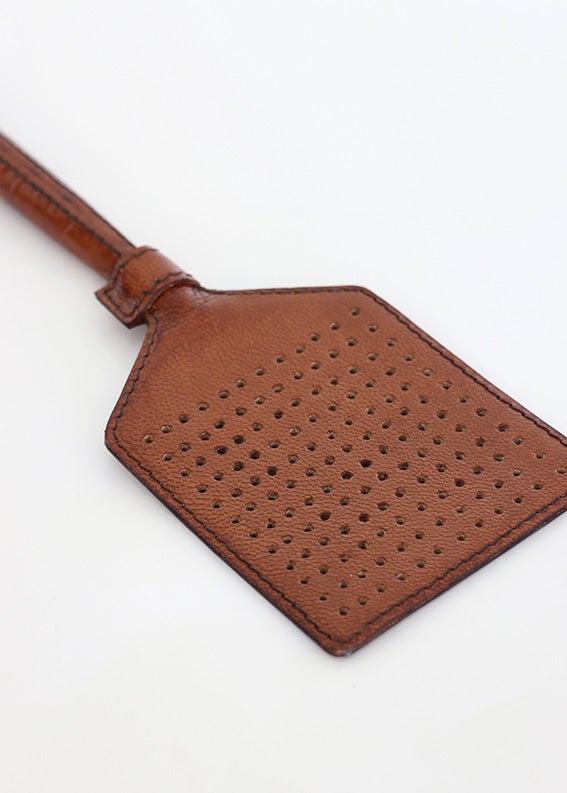 LEATHER FLY SWATTER
