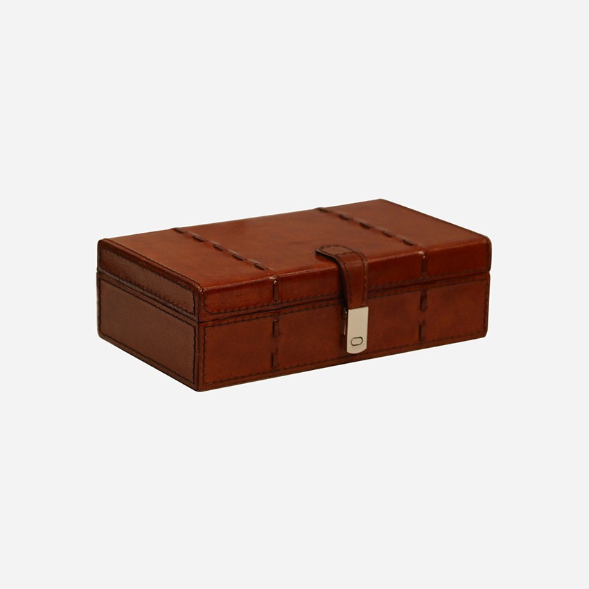 Savoy Leather Box Small
