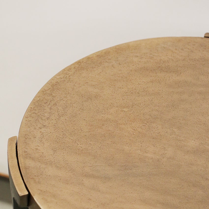 Marrakesh Side Table Antique Brass & Bronze