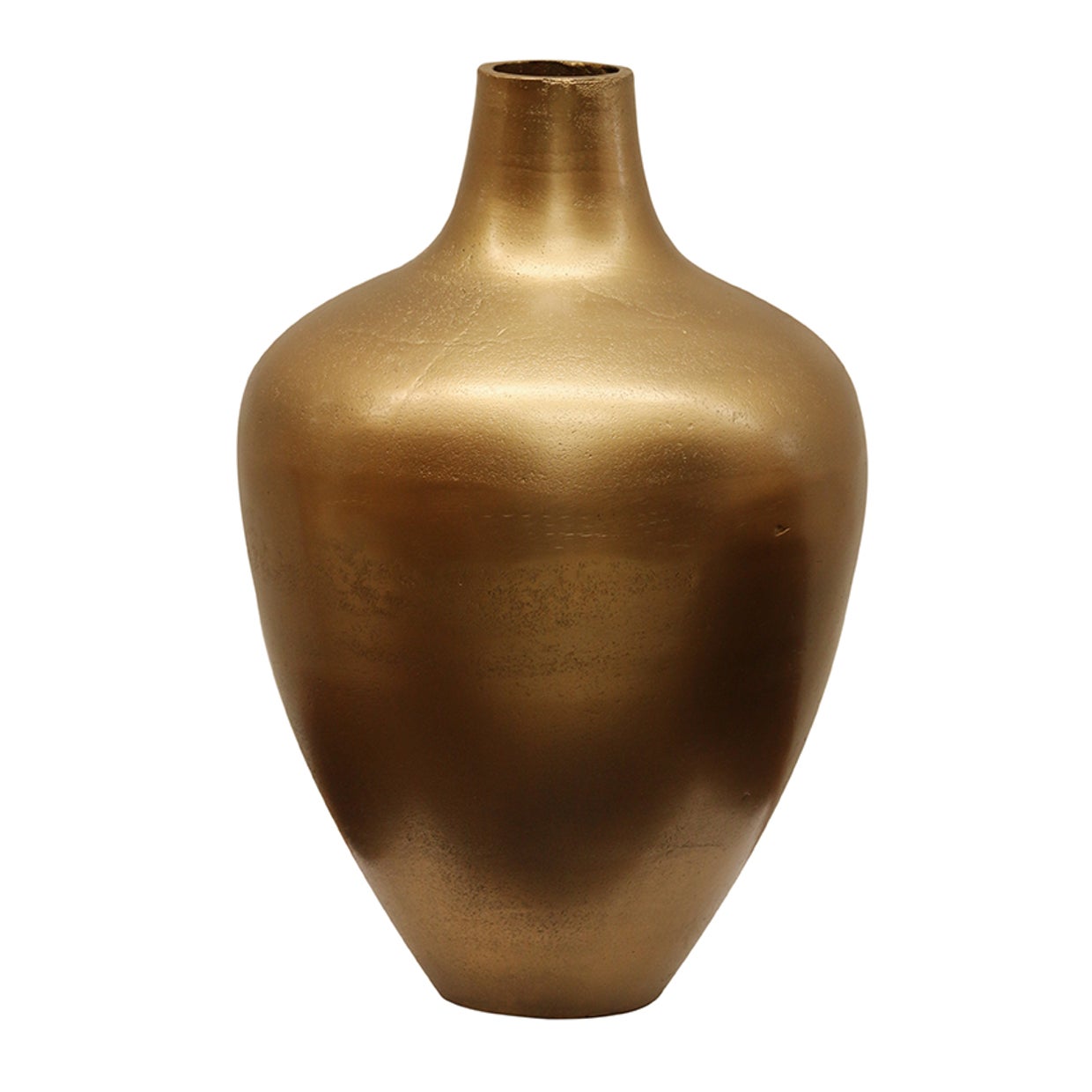 Urn Shape Vase in Brass Antique Finish - Large