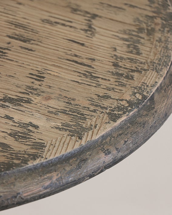 Eliza Pedestal Table in Ebony