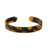 TORTOISE SHELL STYLE CUFF BANGLE SPRING SPECIAL