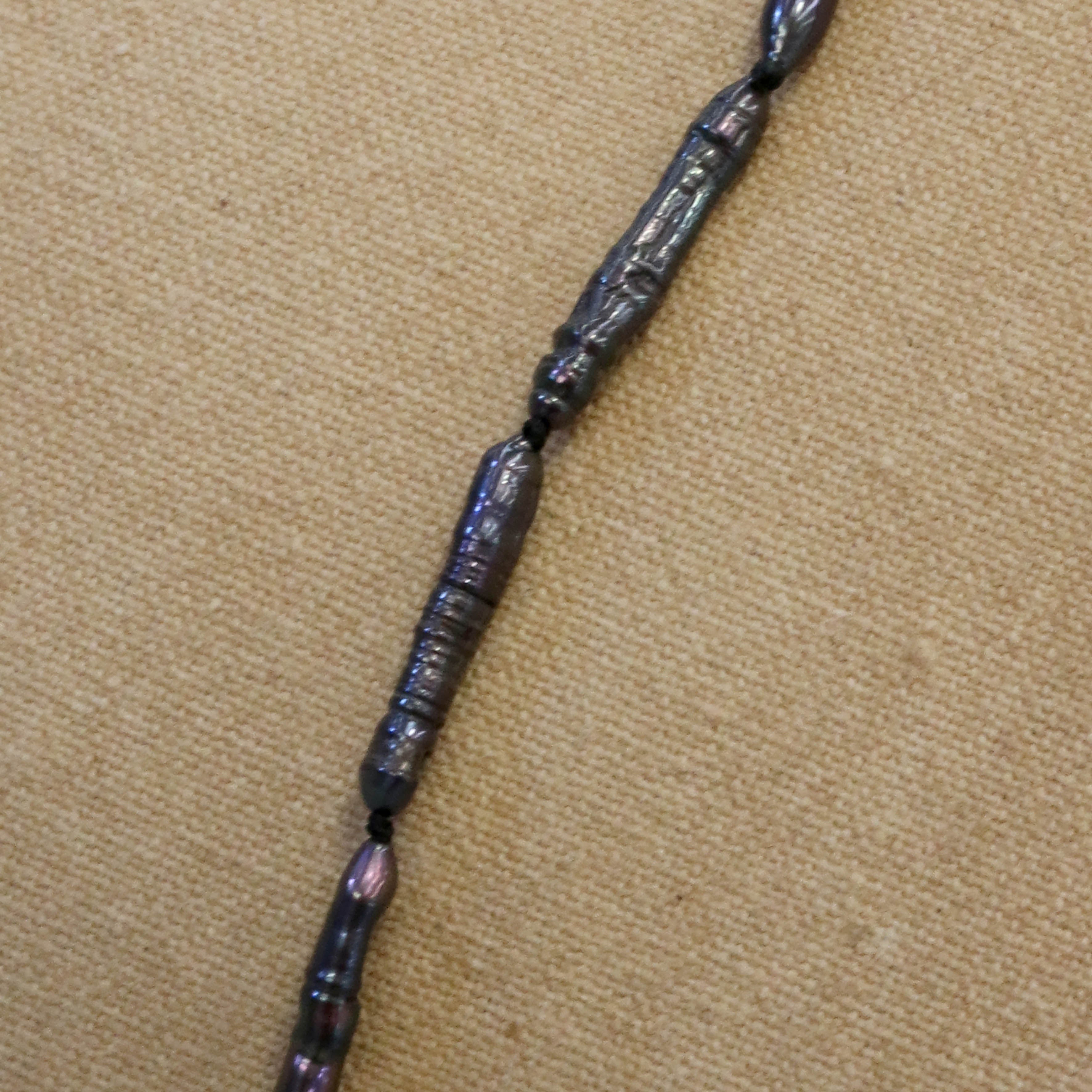 BIWA BLACK PEARL NECKLACE