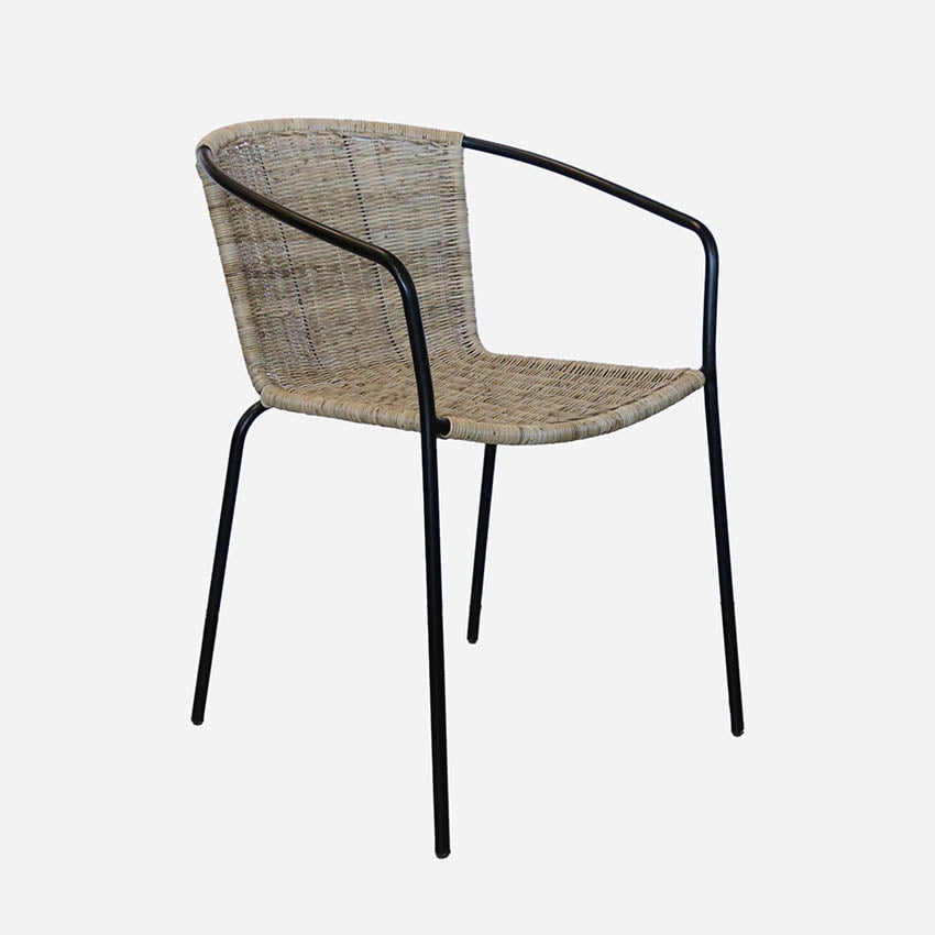 Rakino Dining Arm Chair (Stackable)