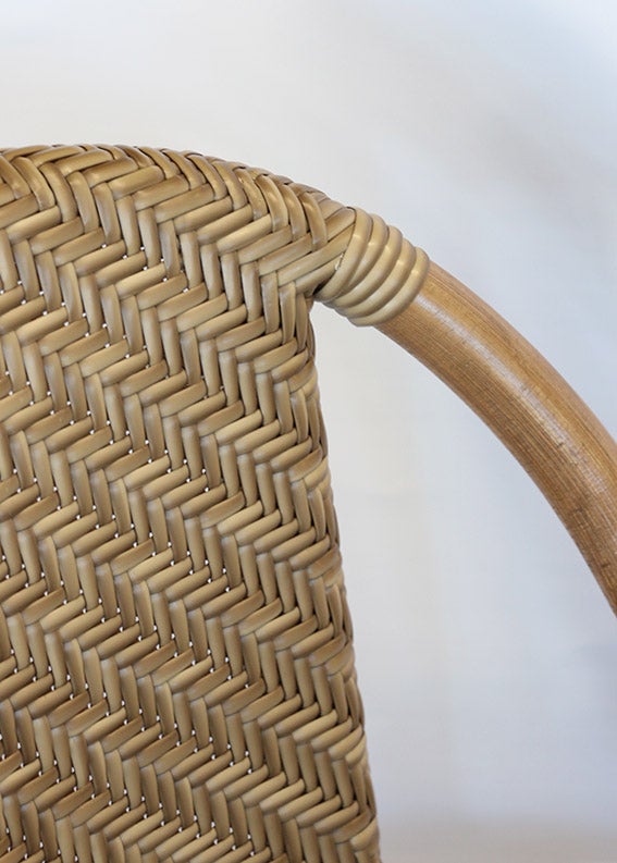 Mondo Cafe Chair - Polypeel rattan & iron frame