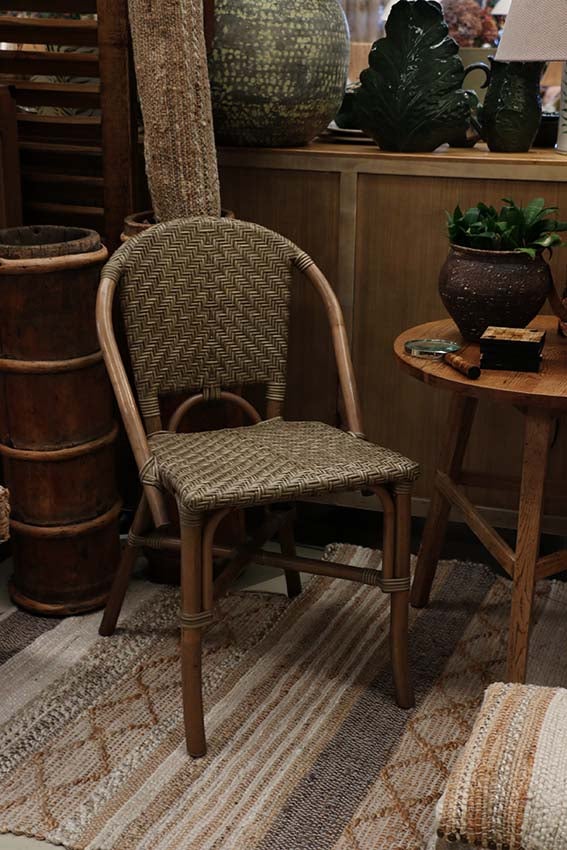 Mondo Cafe Chair - Polypeel rattan & iron frame