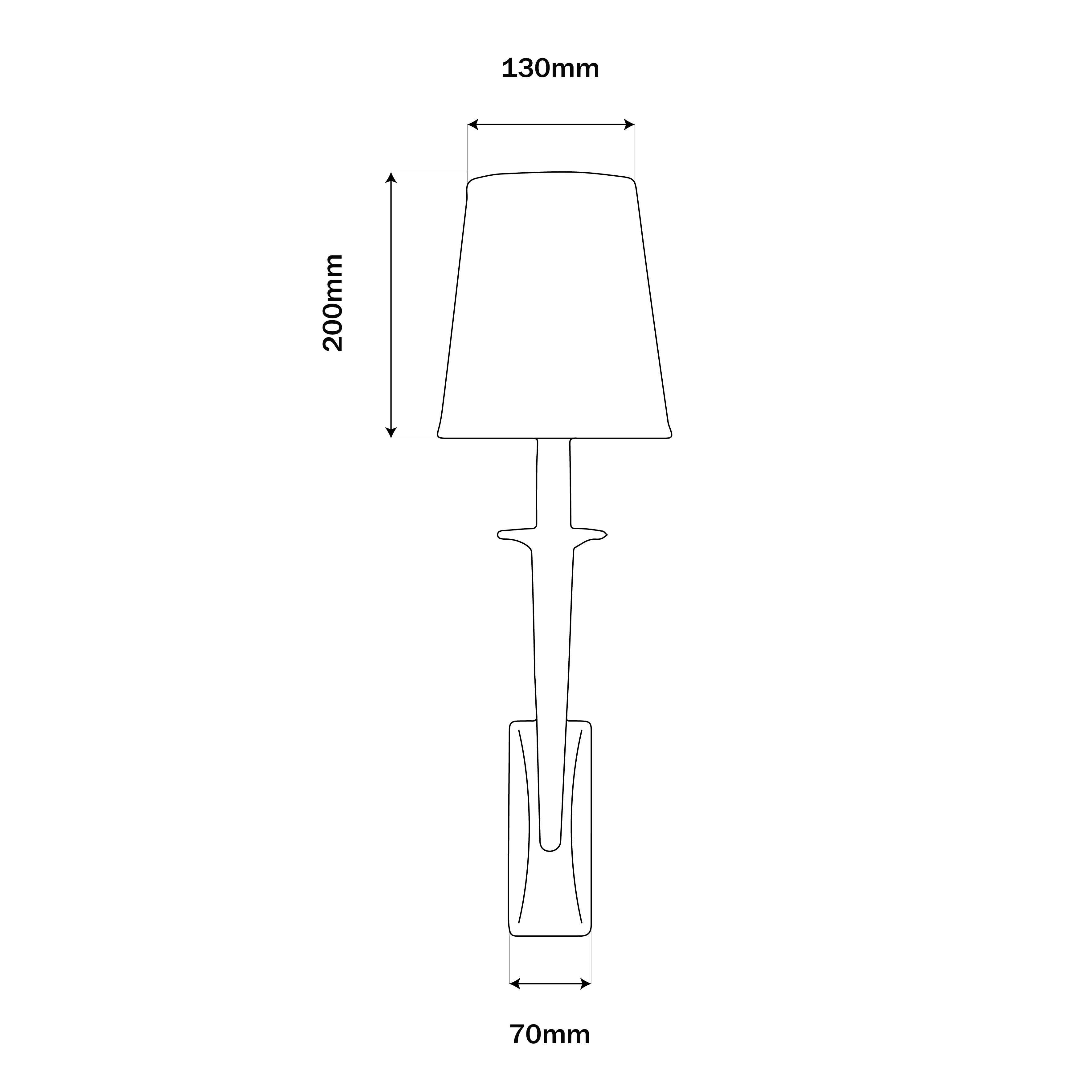 Manhattan Wall Sconce in Dark Charcoal with Shade