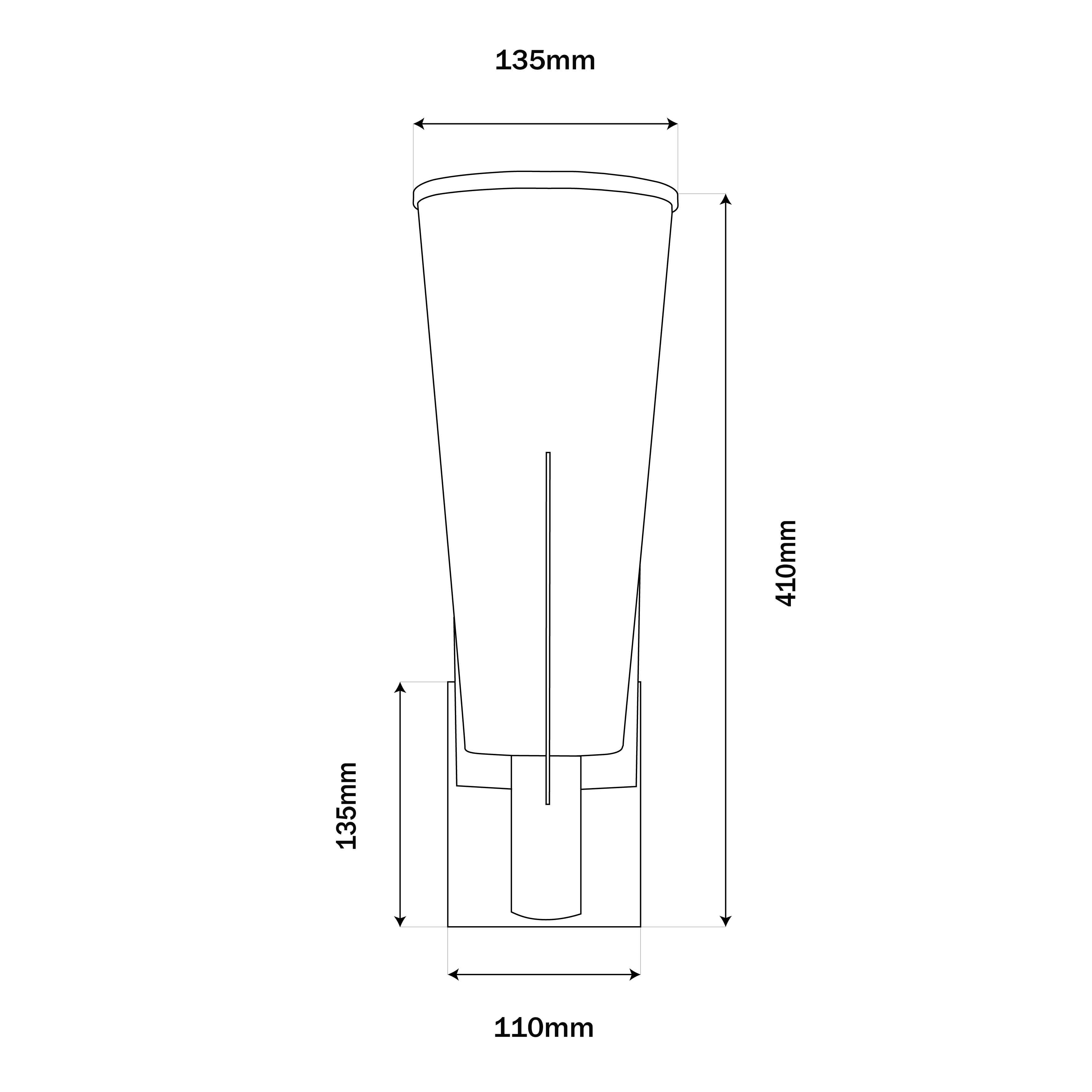 Ritz Wall Sconce Antique Brass