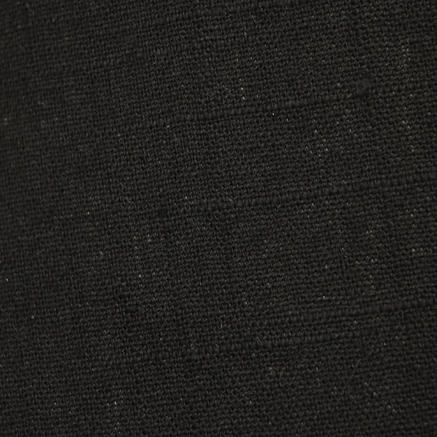 BLACK 41CM TAPERED DRUM LAMPSHADE
