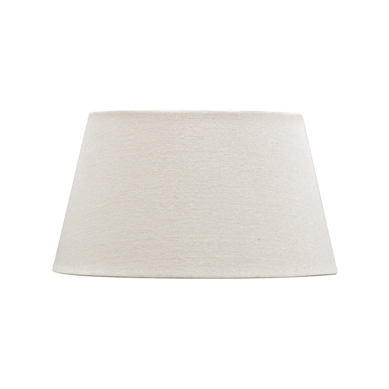IVORY 41CM TAPERED DRUM LAMPSHADE