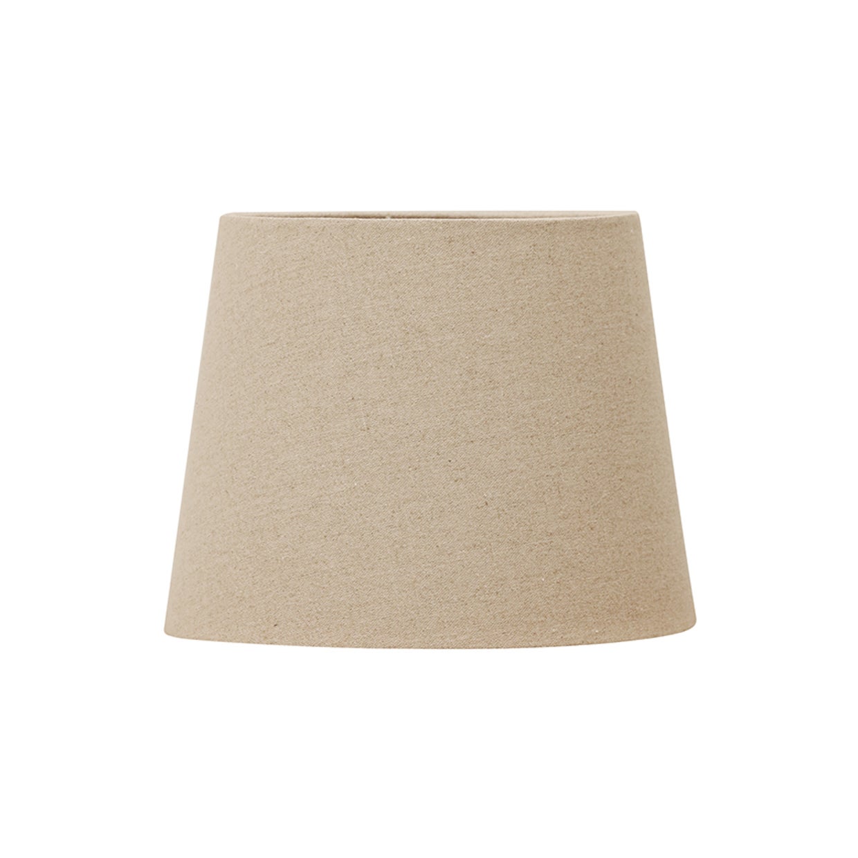 Raw Linen Tall Drum 36cm Lampshade