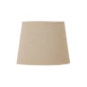 Raw Linen Tall Drum 36cm Lampshade