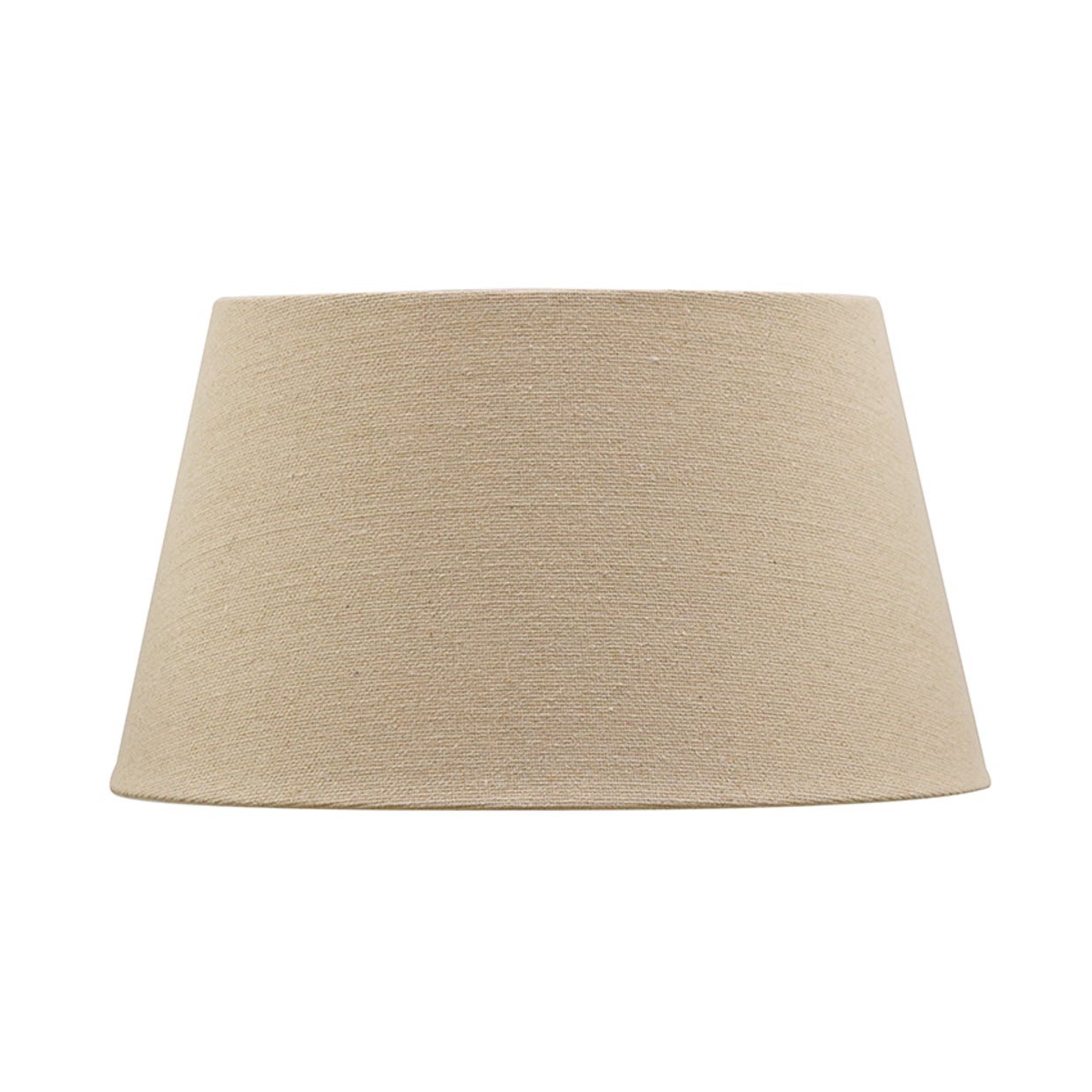 Flax Basket Weave 46cm Tapered Drum  Lampshade