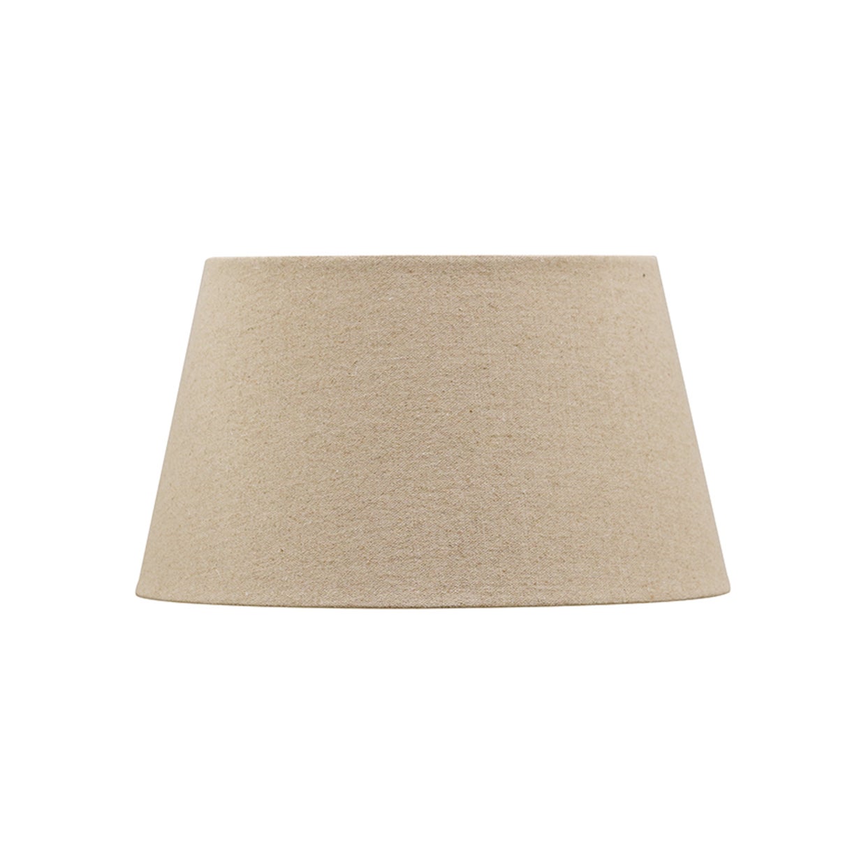 Raw Linen 36cm Tapered Drum Lampshade