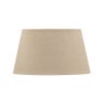Raw Linen Tapered Drum 41cm Lampshade
