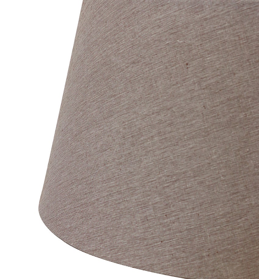Cinnamon Tweed Tapered Drum 46cm Shade