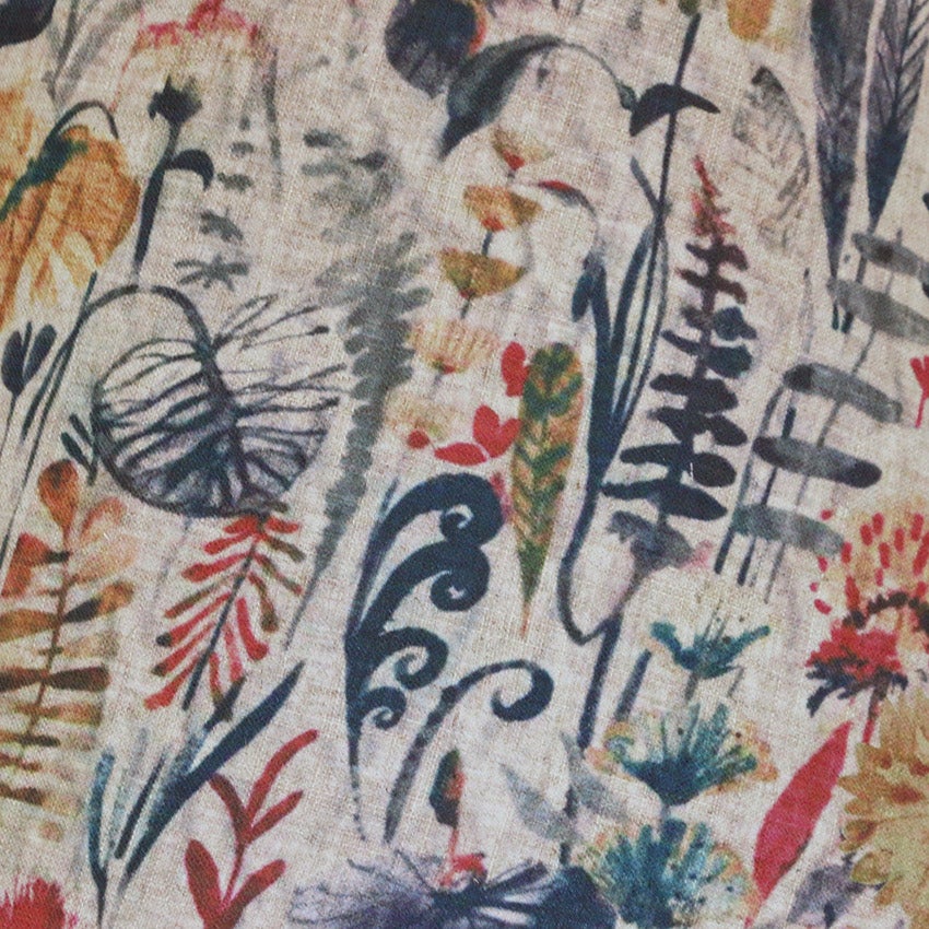 Autumn Leaves 46cm Tall Tapered Drum Lampshade