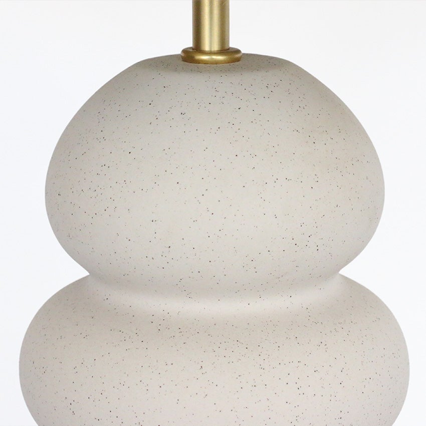 Salted Riverstone Lamp Base
