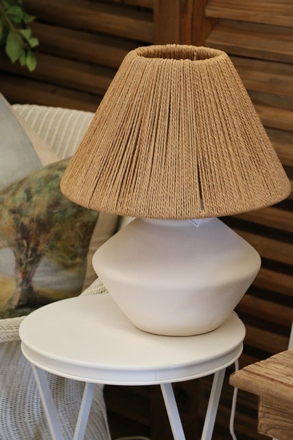 Waiheke White Lamp Base
