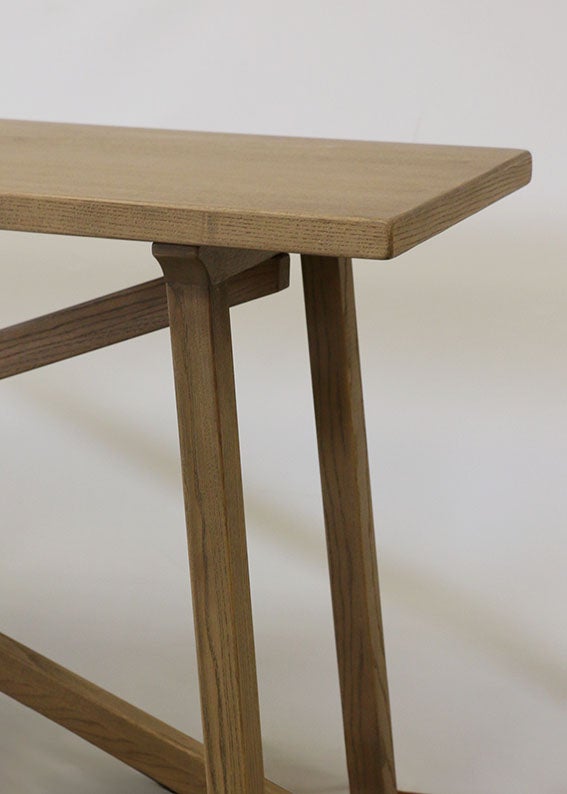 Omaha Console in Weathered Oak