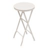 Parisian Style Occasional Table White Metal