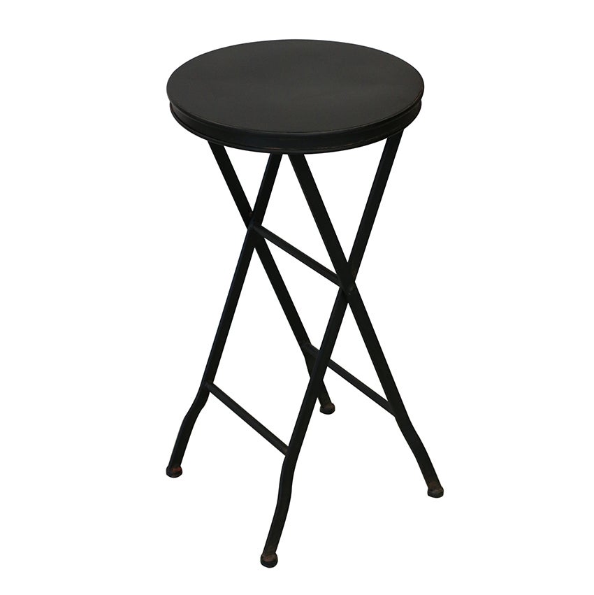 Parisian Style Occasional Table Black Metal - Product - CC Interiors