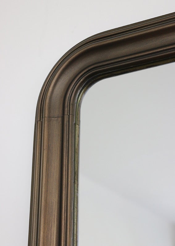 Saison Arched Mirror in Antique Brass Fnish