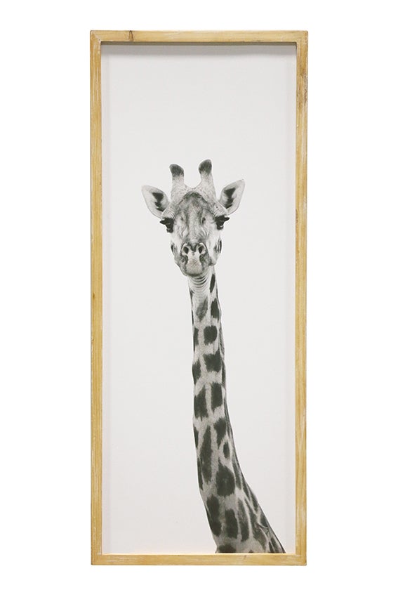 Framed Giraffe Wall Print Product CC Interiors
