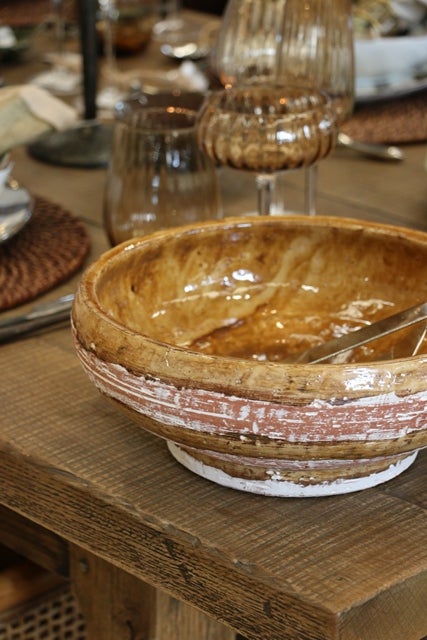 Tuscan Orchre Medium Bowl