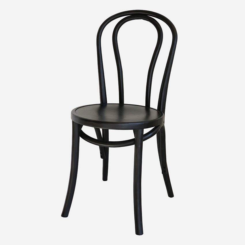 BENTWOOD CAFE CHAIR BLACK STAIN