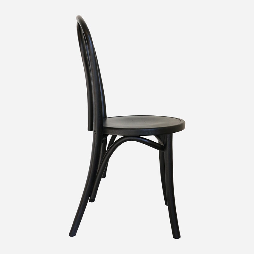BENTWOOD CAFE CHAIR BLACK STAIN