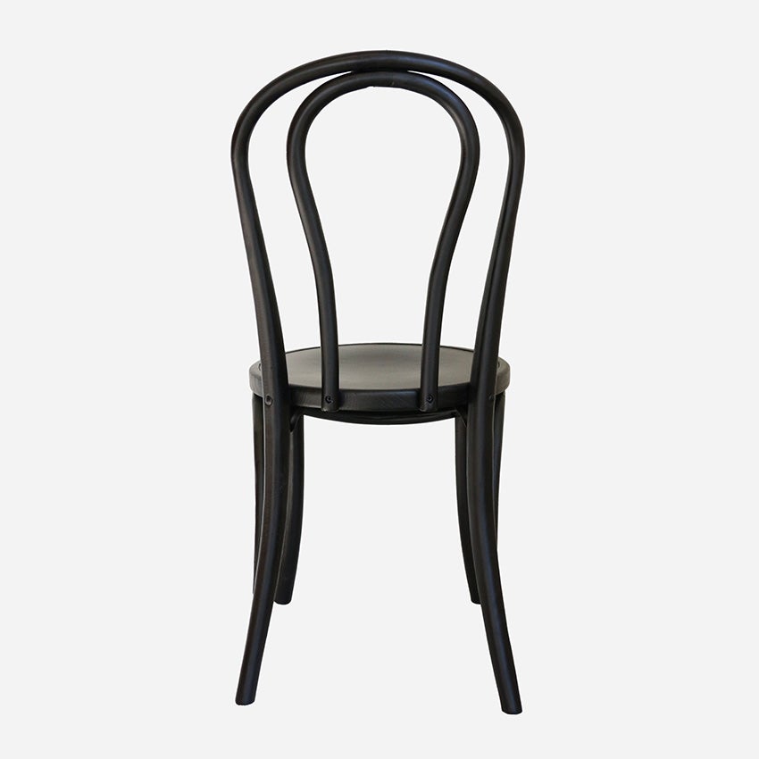 BENTWOOD CAFE CHAIR BLACK STAIN