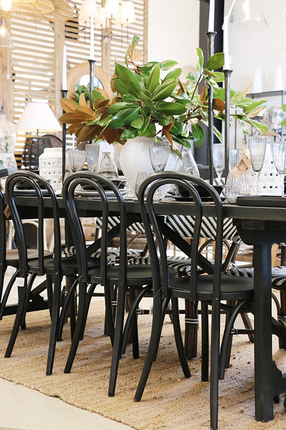 BENTWOOD CAFE CHAIR BLACK STAIN